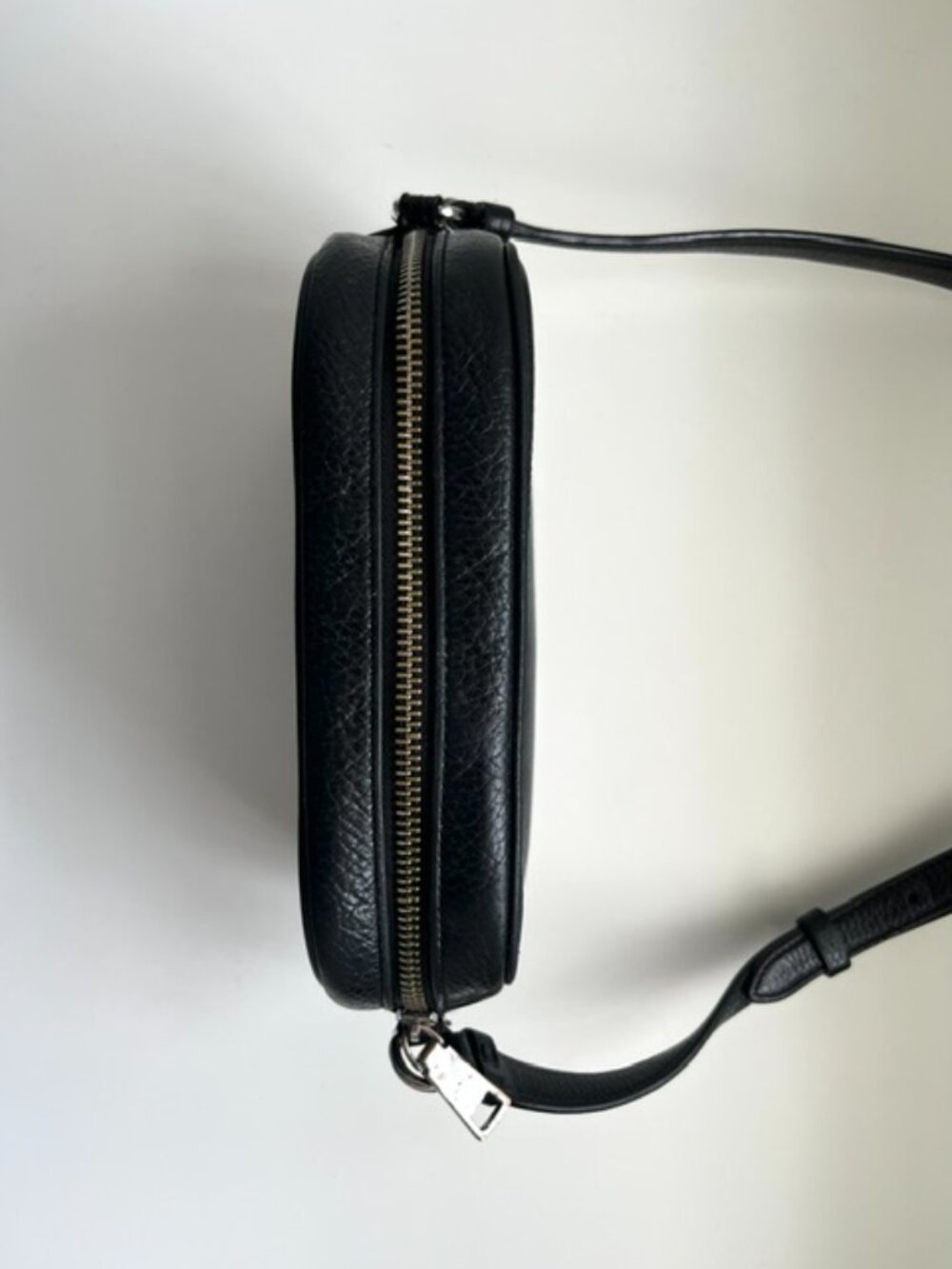 Coach Mini Jamie Camera Bag in Black Pebbled Leather - Picture 5 of 8